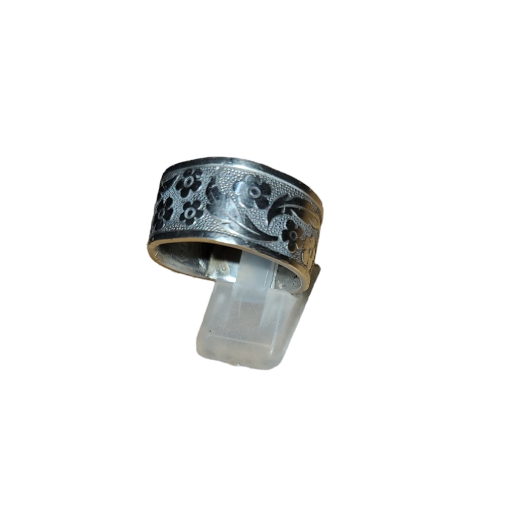 3/$30 Handmade Mens Vintage Spoon Ring L4